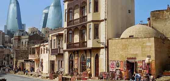 شهر قدیم باکو - آذربایجان