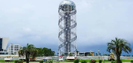 برج بلند باتومی / Alphabetic tower