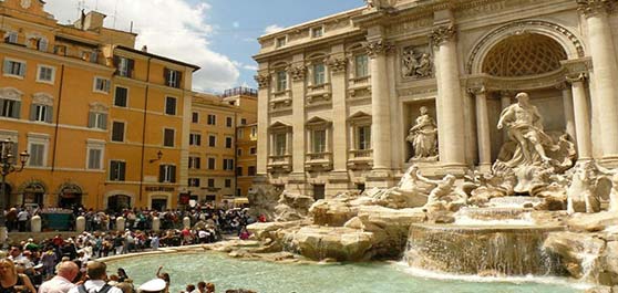 فواره تروی رم | Trevi Fountain