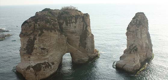 صخره روشه - لبنان